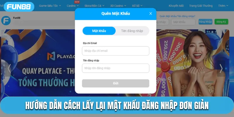 Hướng dẫn cách lấy lại mật khẩu đăng nhập đơn giản